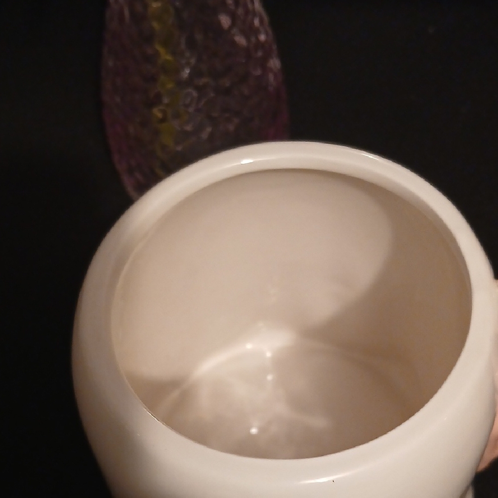 Cute Ghost Mug with Pink Handle NWT - Picture 4 of 6